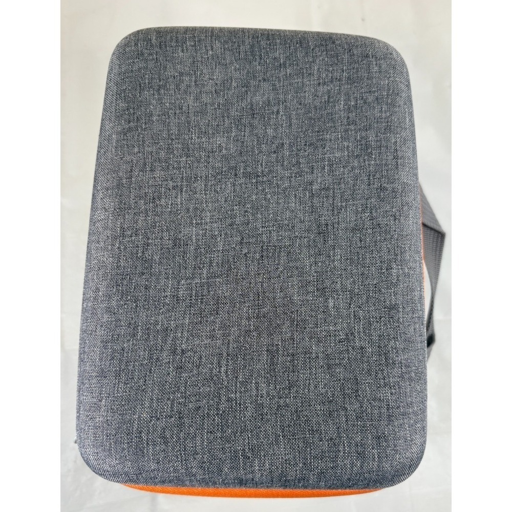 Yoto Full Size‎ Hard Cover Case - Gray and Fruit Punch Color Zipper